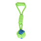 1pc Pet Dog Toy Rope Double Knot Cotton Braided Dog Rope Toy Puppy Chew Toy Cleaning Tooth Toys For dogs pet supplies petshop