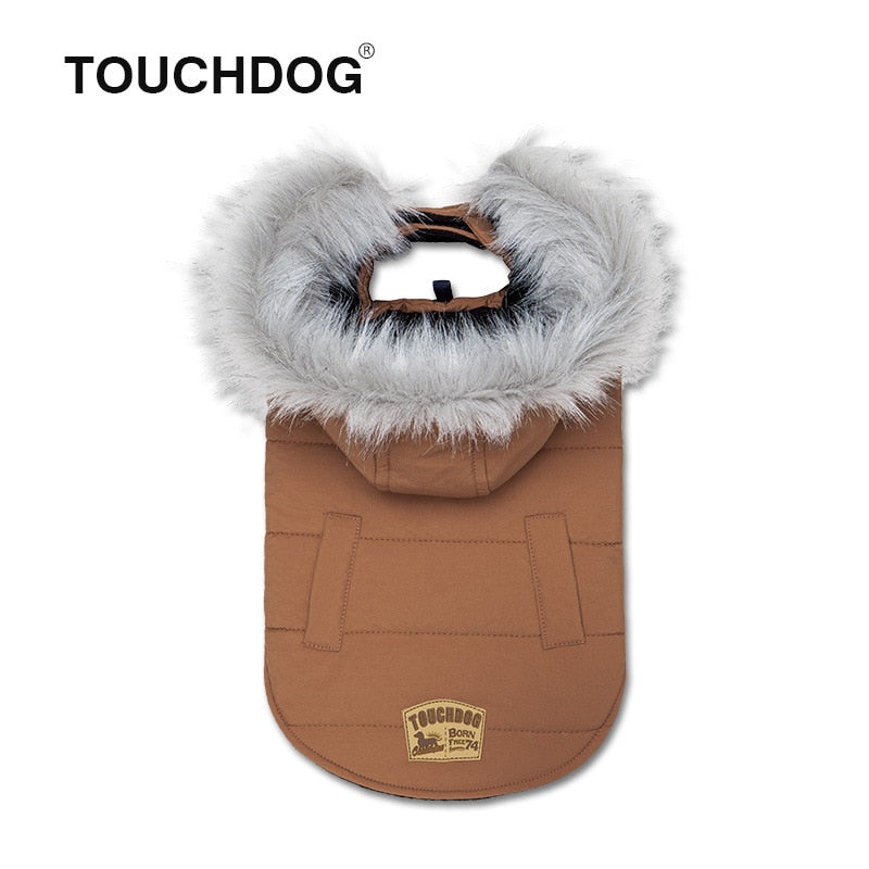 Dog Coat Clothes Winter  Padded Thickening Dog Costume Windproof Warm Dog Coat And Jacket Clothes For York Dogs Winter