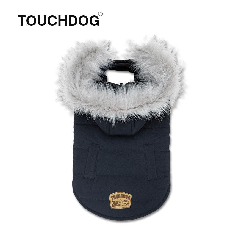 Dog Coat Clothes Winter  Padded Thickening Dog Costume Windproof Warm Dog Coat And Jacket Clothes For York Dogs Winter