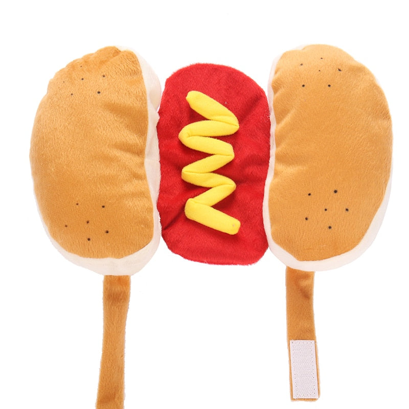 Funny Halloween Costumes For Dogs Puppy Pet Clothing Hot Dog Design Dog Clothes Pet Apparel Dressing Up Cat Party Costume Suit