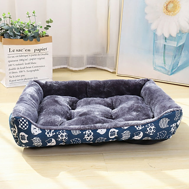 Pet Dog Bed Mat Kennel Puppy Sofa Cushion Basket For Small Large Medium Breeds Dogs Supplies Animals Accessories Cat House Bed