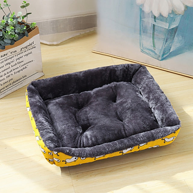 Pet Dog Bed Mat Kennel Puppy Sofa Cushion Basket For Small Large Medium Breeds Dogs Supplies Animals Accessories Cat House Bed